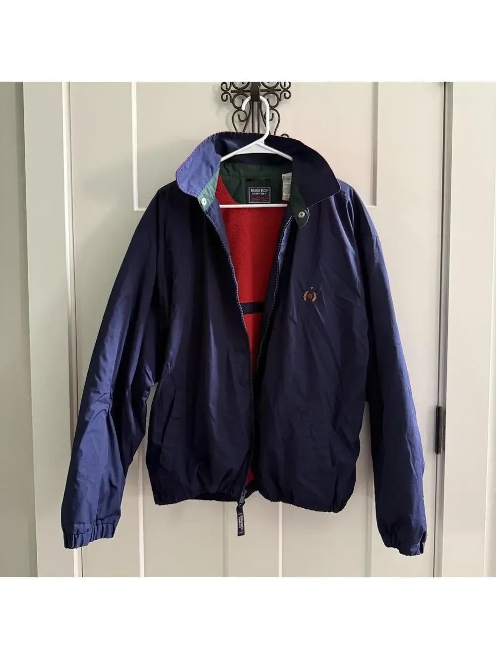 🛡️ Vintage Bugle Boy Company Fleece Lined Jacket
